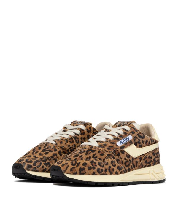 SNEAKERS REELWIND LOW WOMAN LIGHT LEOPARD RUTABAGA 2