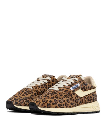 SNEAKERS REELWIND LOW WOMAN LIGHT LEOPARD RUTABAGA