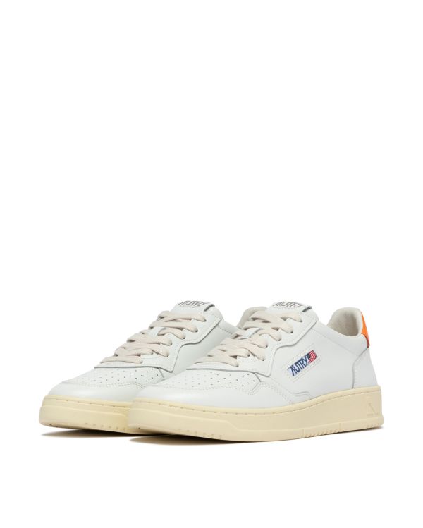 SNEAKERS MEDALIST LOW HOMME WHITE PRORANGE 2