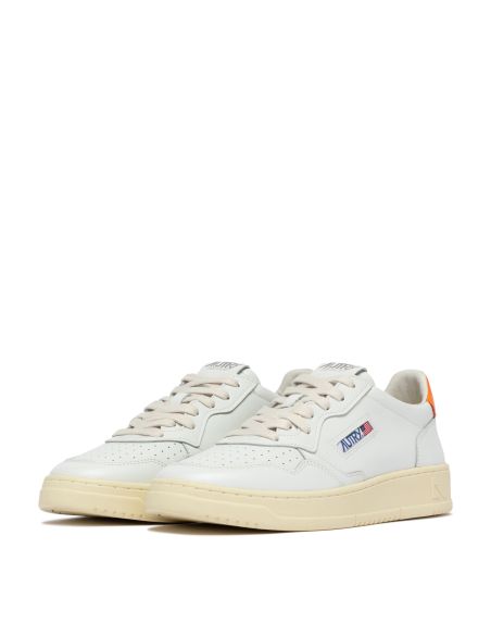 SNEAKERS MEDALIST LOW HOMME WHITE PRORANGE