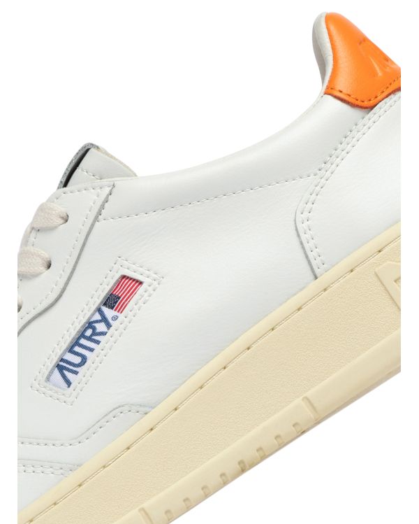 SNEAKERS MEDALIST LOW HOMME WHITE PRORANGE