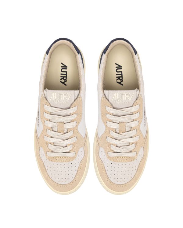 SNEAKERS MEDALIST LOW MAN WHITE SAND BLUE SPACE