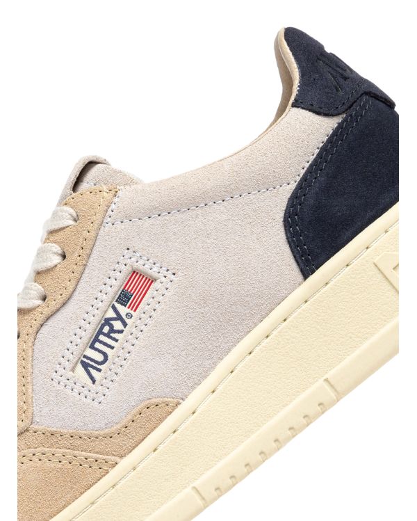 SNEAKERS MEDALIST LOW HOMME WHITE SAND BLUE SPACE