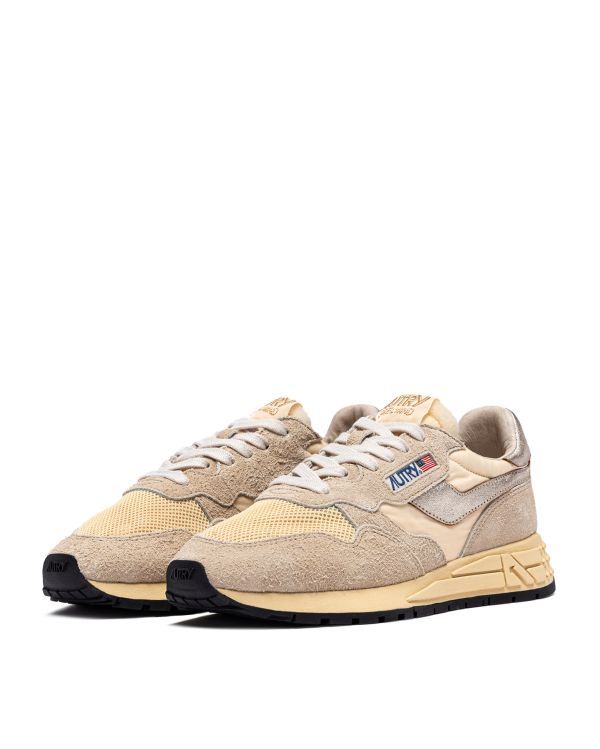 SNEAKERS REELWIND LOW FEMME ECRU PLATINE 2