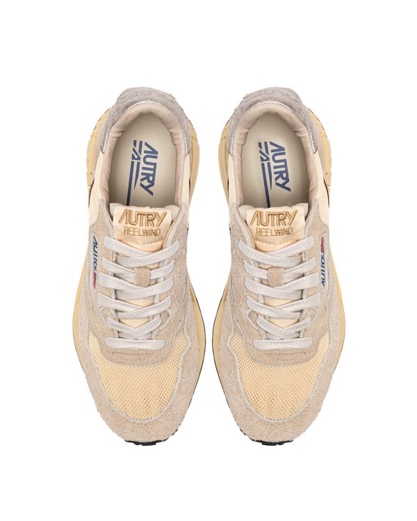 SNEAKERS REELWIND LOW WOMAN ECRU PLATINE