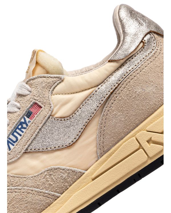 SNEAKERS REELWIND LOW WOMAN ECRU PLATINE