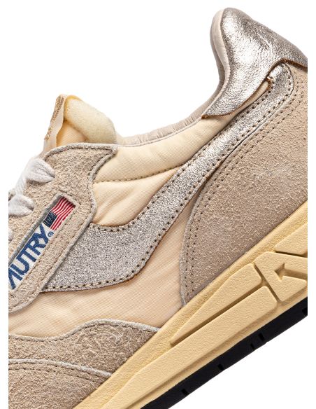 SNEAKERS REELWIND LOW FEMME ECRU PLATINE