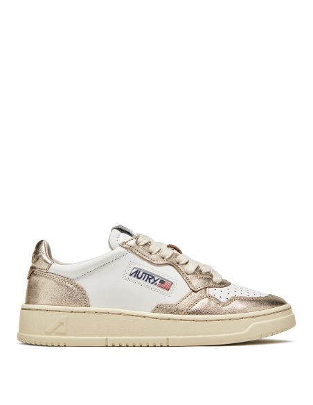 SNEAKERS MEDALIST LOW FEMME BLANC PLATINE