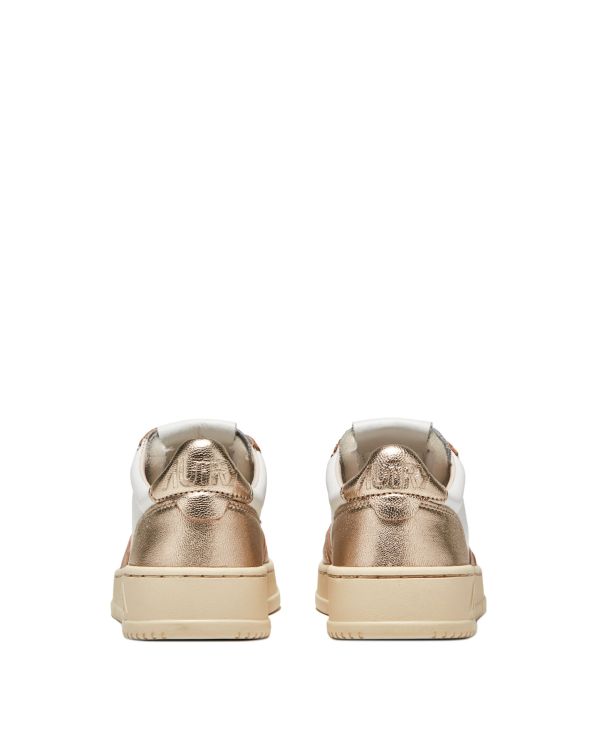SNEAKERS MEDALIST LOW WOMAN WHITE PLATINUM