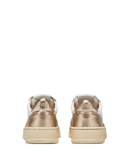 SNEAKERS MEDALIST LOW FEMME BLANC PLATINE