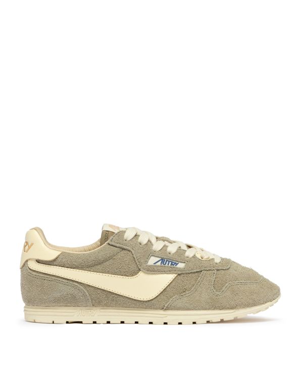 WOMEN'S GREY WINDSPIN SNEAKERS