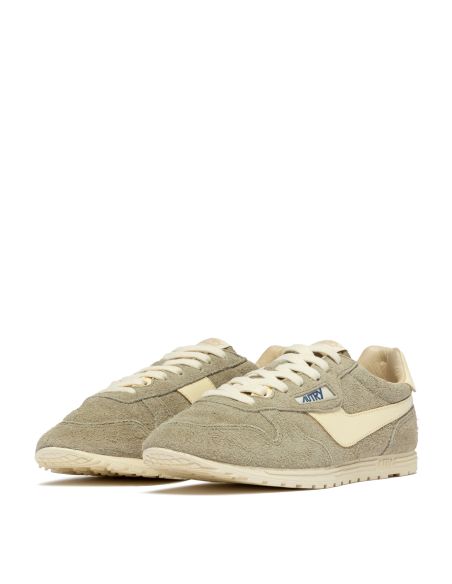 WOMEN'S GREY WINDSPIN SNEAKERS