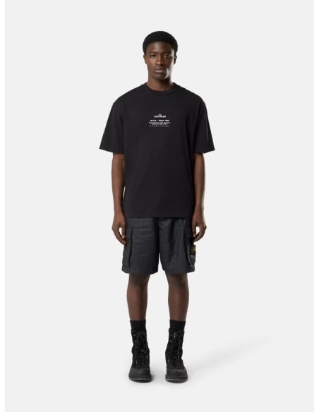 TSHIRT IMPRIMÉ STONE 2100001 NOIR