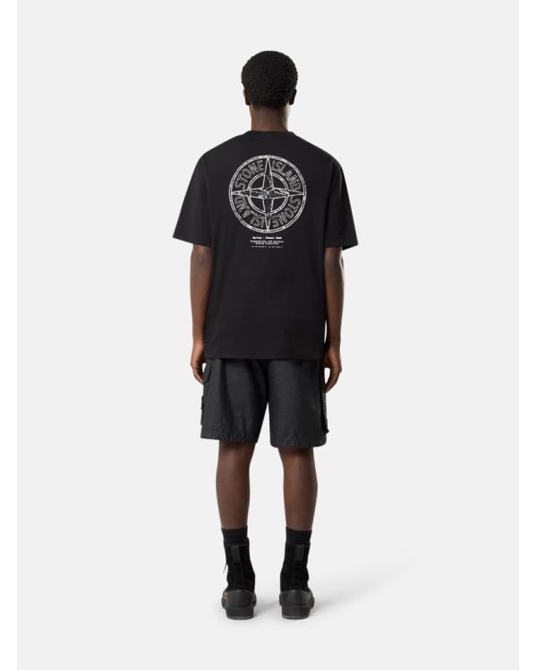 TSHIRT IMPRIMÉ STONE 2100001 NOIR