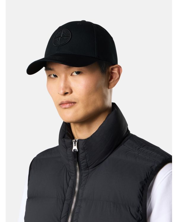 BASEBALL CAP COTTON REPS BLACK