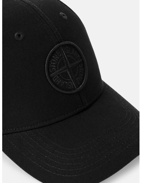BASEBALL CAP COTTON REPS BLACK