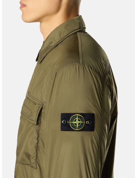 PADDED OVERSHIRT 120002 MILITARY GREEN