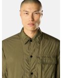 PADDED OVERSHIRT 120002 MILITARY GREEN