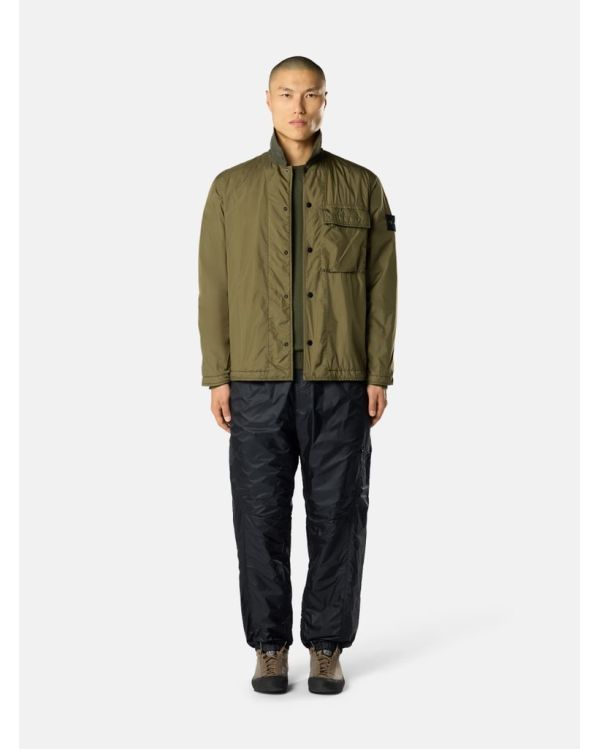 PADDED OVERSHIRT 120002 MILITARY GREEN