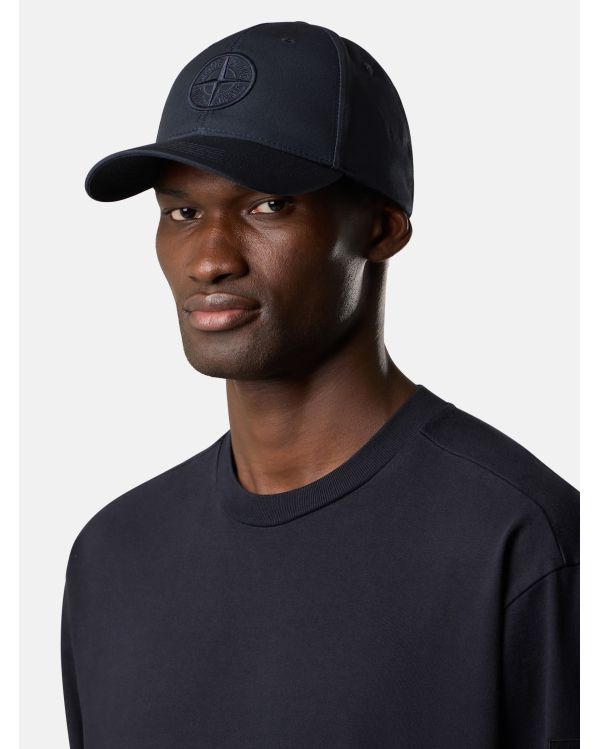 CASQUETTE BASEBALL 9100013 COTON REPS BLEU MARINE