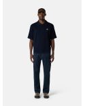 SHORT-SLEEVED POLO SHIRT 5100030 NAVY BLUE
