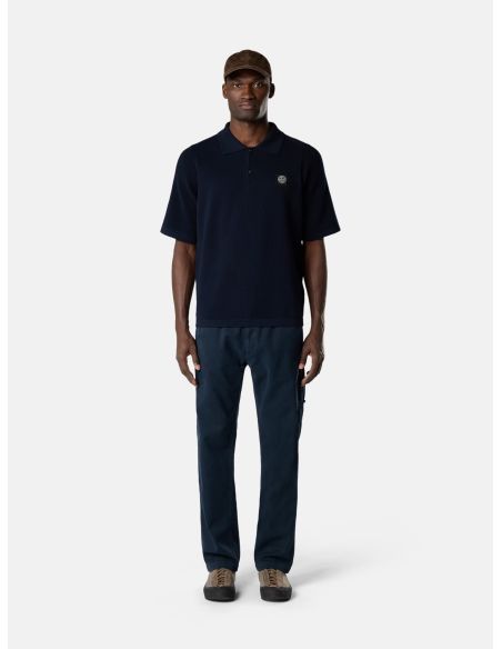 SHORT-SLEEVED POLO SHIRT 5100030 NAVY BLUE
