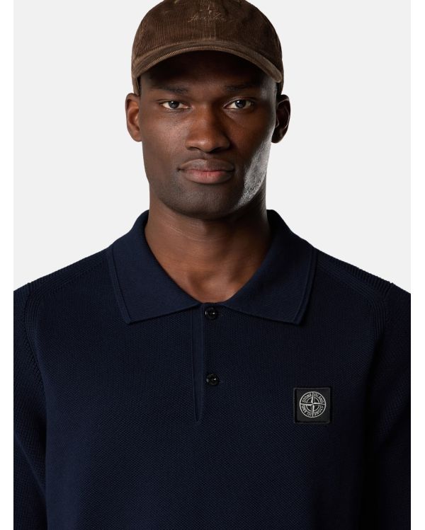 SHORT-SLEEVED POLO SHIRT 5100030 NAVY BLUE