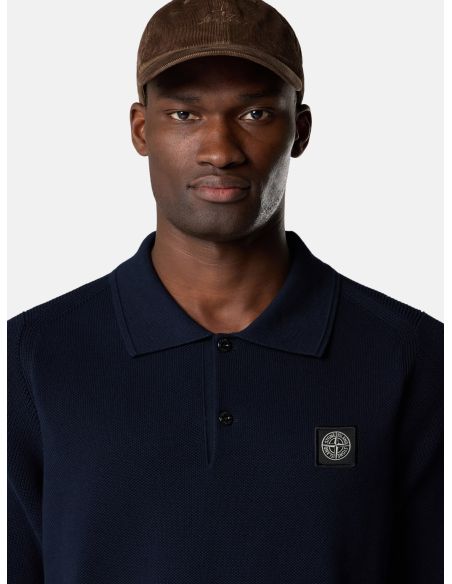 SHORT-SLEEVED POLO SHIRT 5100030 NAVY BLUE