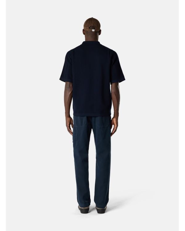SHORT-SLEEVED POLO SHIRT 5100030 NAVY BLUE 2