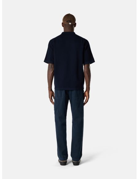 SHORT-SLEEVED POLO SHIRT 5100030 NAVY BLUE