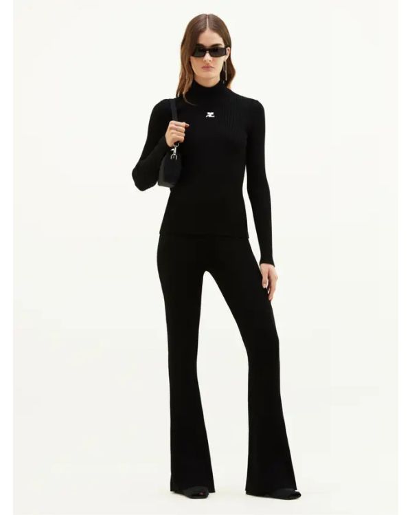 PULL REEDITION MANCHES LONGUES NOIR