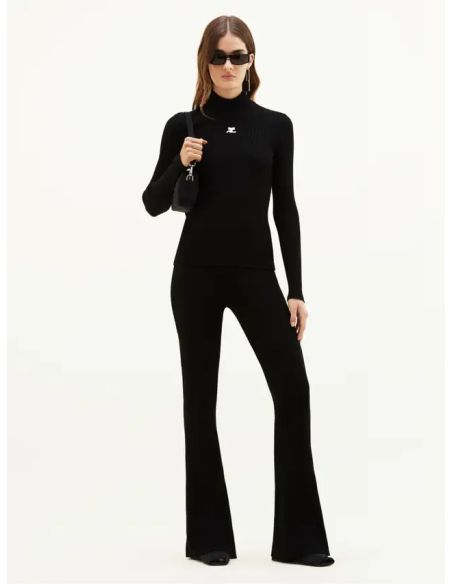 PULL REEDITION MANCHES LONGUES NOIR