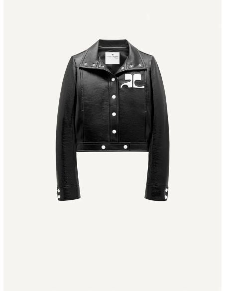 VESTE REEDITION VINYL NOIR