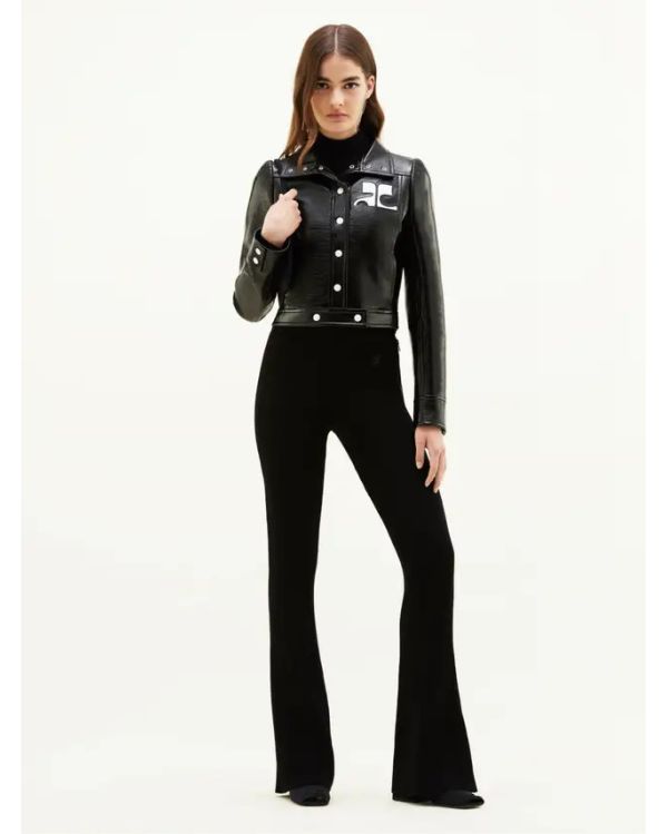 VESTE REEDITION VINYL NOIR