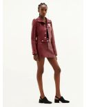 VESTE REEDITION VINYL ROUGE