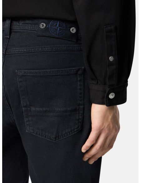 RINSE BLACK SLIM JEANS J100007