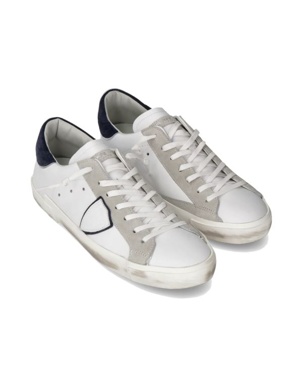 SNEAKERS PRSX HOMME BLANC ET BLEU 2
