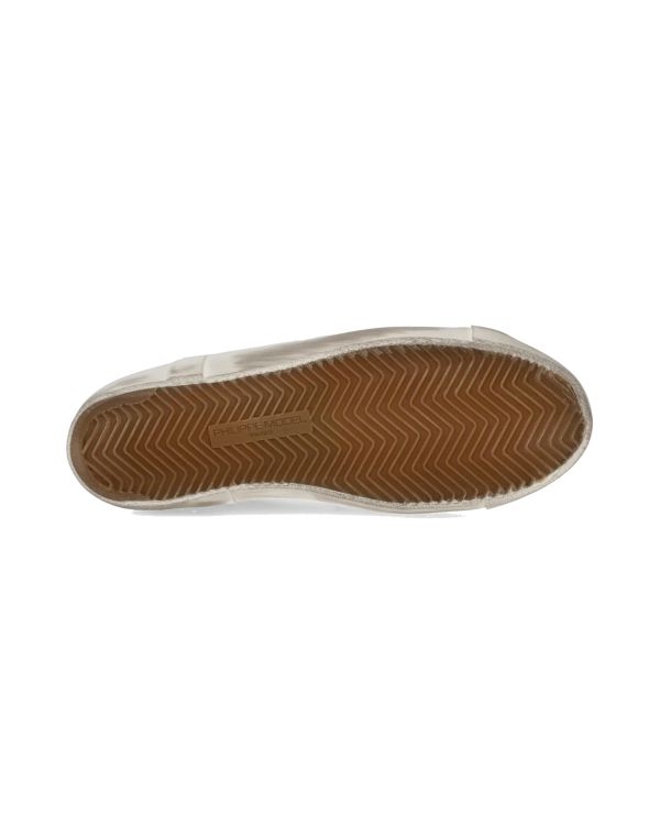 PRSX MEN WHITE AND BLUE SNEAKERS