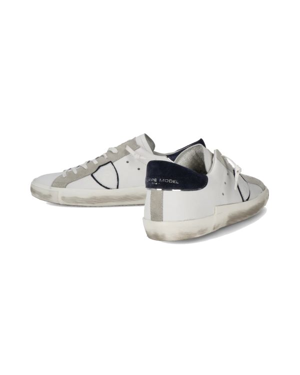 SNEAKERS PRSX HOMME BLANC ET BLEU