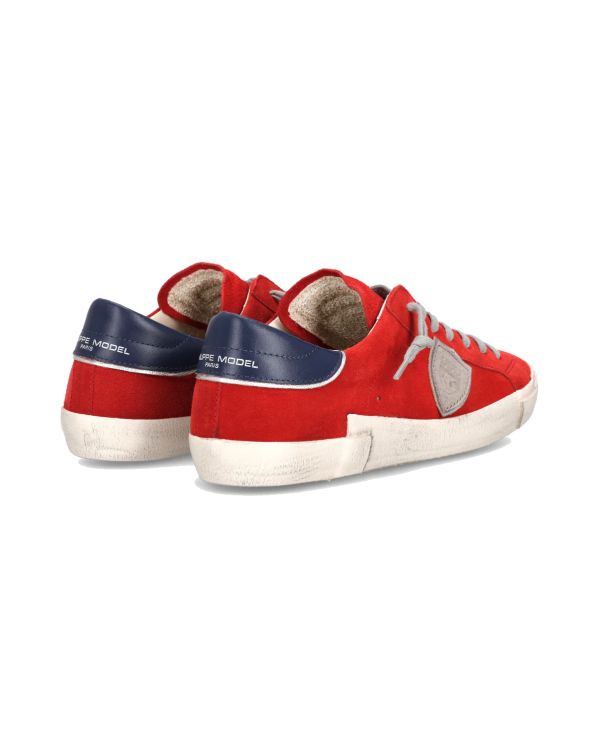 SNEAKERS PRSX HOMME ROUGE ET GRIS