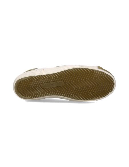 PRSX WOMEN WHITE, GOLD AND SEQUIN SNEAKERS