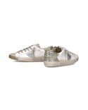 SNEAKERS PRSX FEMME BLANC OR ET PAILLETTE
