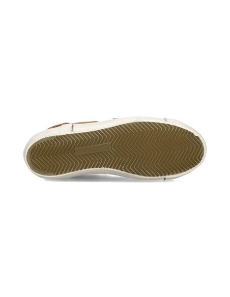 PRSX MEN BEIGE AND RED SNEAKERS