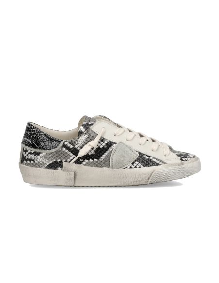 PRSX WOMEN ANIMAL PRINT SNEAKERS PHYTON GREY