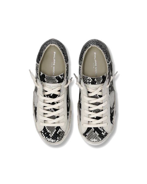 PRSX WOMEN ANIMAL PRINT SNEAKERS PHYTON GREY
