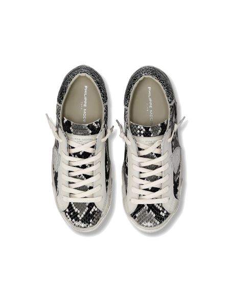 PRSX WOMEN ANIMAL PRINT SNEAKERS PHYTON GREY
