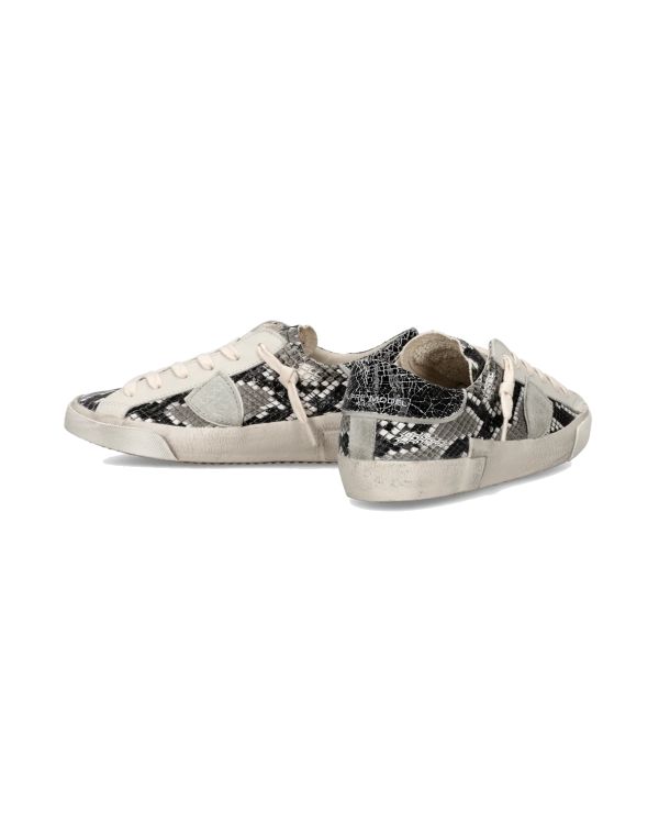 PRSX WOMEN ANIMAL PRINT SNEAKERS PHYTON GREY