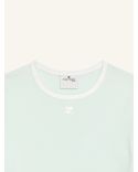 TSHIRT SIGNATURE CONTRAST LIGHT MINT / HERITAGE WHITE