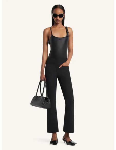 PANTALON BOOTCUT HERITAGE COURT NOIR