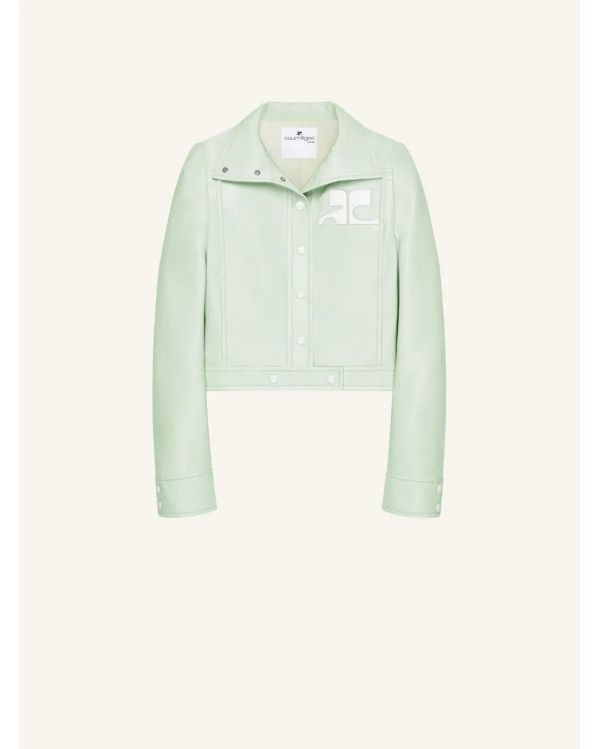 VESTE RÉÉDITION VINYLE MENTHE PÂLE